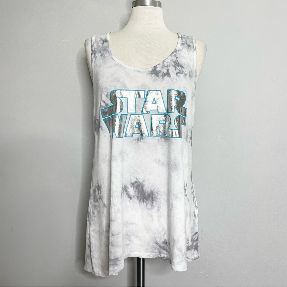 HER UNIVERSE Star Wars Tie-Dye Lounge Tank NWT